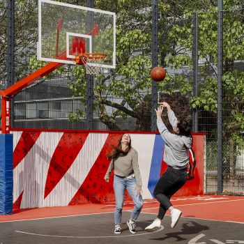 Séance couple Nantes basket - séance photo originale